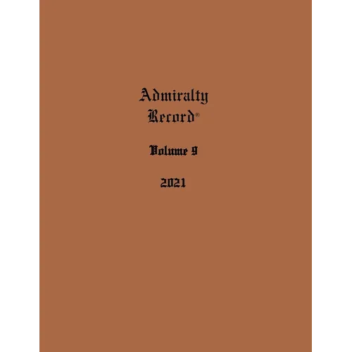 Admiralty Record(R) Volume 9 (2021)