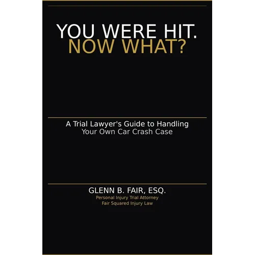 You Were Hit. Now What?: A Trial Lawyer's Guide to Handling Your Own Car Crash Case