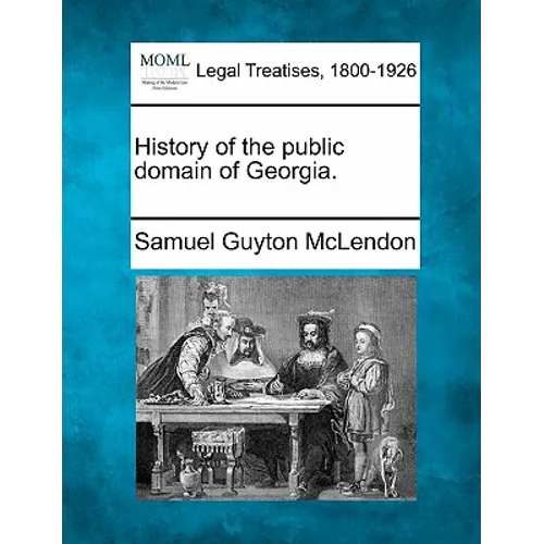 History of the Public Domain of Georgia.