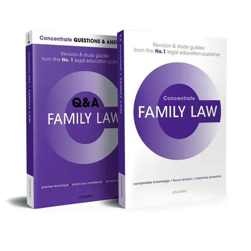 Family Law Revision Concentrate Pack: Law Revision and Study Guide