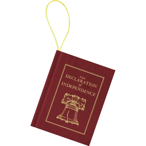 Declaration of Independence Mini-Book Ornament