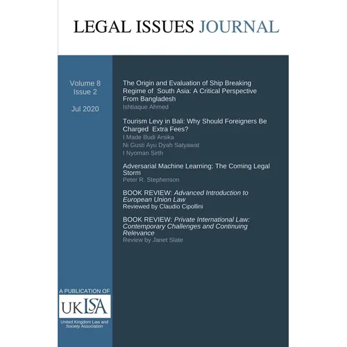 Legal Issues Journal 8(2) - Paperback