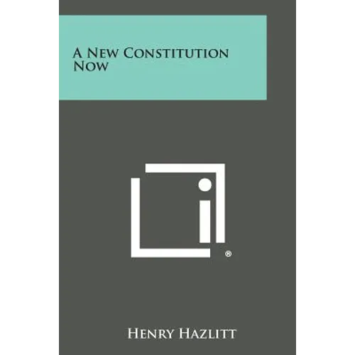 A New Constitution Now