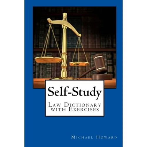 Self-Study UK Law Dictionary and Legal Letter Writing Exercise Book
