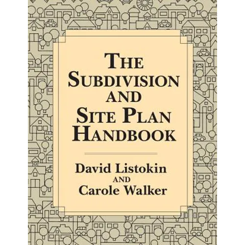 The Subdivision and Site Plan Handbook