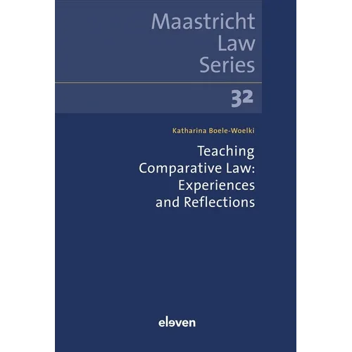 Teaching Comparative Law: Experiences and Reflections: Volume 32 - Paperback