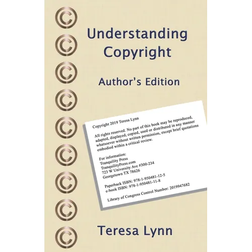 Understanding Copyright: Author's Edition