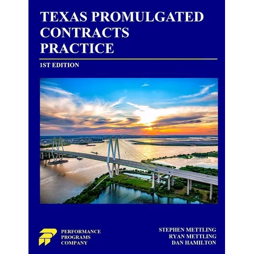 Texas Promulgated Contracts Practice