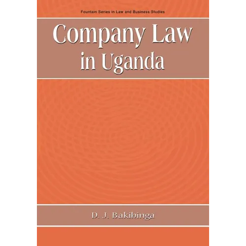 Company Law in Uganda - Paperback