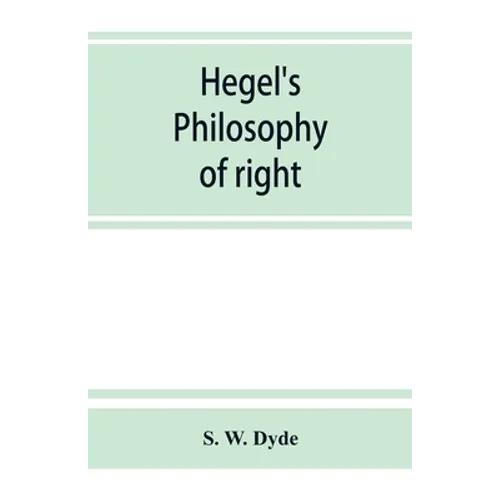 Hegel's Philosophy of right