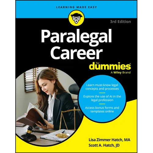 Paralegal Career for Dummies